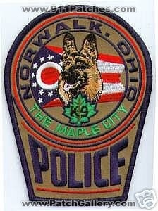 Norwalk Police K-9 (Ohio)
Thanks to apdsgt for this scan.
Keywords: k9