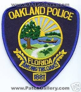 Oakland Police (Florida)
Thanks to apdsgt for this scan.
