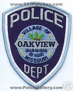 Oakview Police Department (Missouri)
Thanks to apdsgt for this scan.
Keywords: dept village of