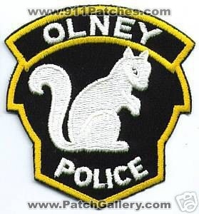 Olney Police (Illinois)
Thanks to apdsgt for this scan.
