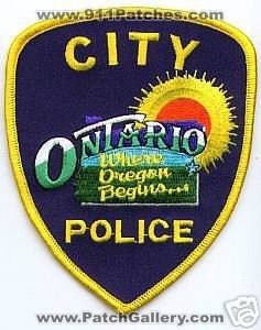 Ontario Police (Oregon)
Thanks to apdsgt for this scan.
