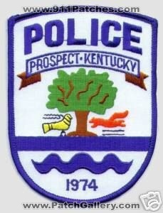 Prospect Police (Kentucky)
Thanks to apdsgt for this scan.
