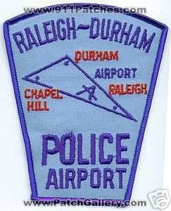 Raleigh Durham Airport Police (North Carolina)
Thanks to apdsgt for this scan.
Keywords: chapel hill