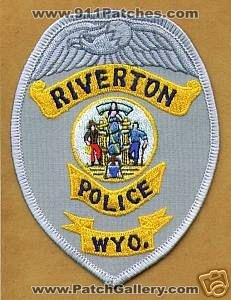 Riverton Police (Wyoming)
Thanks to apdsgt for this scan.
Keywords: wyo.