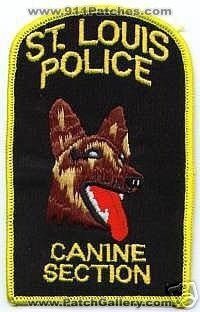 Saint Louis Police Canine Section (Missouri)
Thanks to apdsgt for this scan.
Keywords: st. k-9 k9