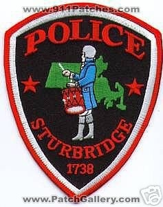 Sturbridge Police (Massachusetts)
Thanks to apdsgt for this scan.
