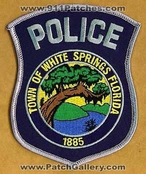 White Springs Police (Florida)
Thanks to apdsgt for this scan.
Keywords: town of