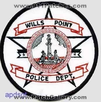 Wills Point Police Department (Texas)
Thanks to apdsgt for this scan.
Keywords: dept.