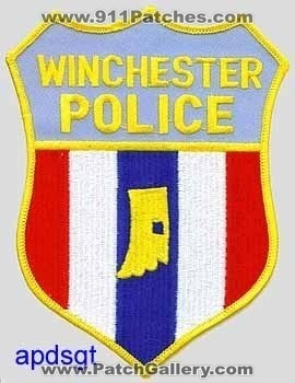 Winchester Police (Indiana)
Thanks to apdsgt for this scan.

