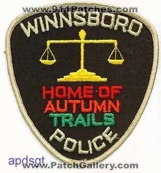 Winnsboro Police (Texas)
Thanks to apdsgt for this scan.
