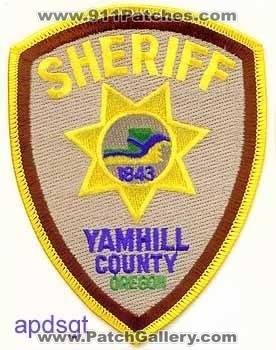 Yamhill County Sheriff (Oregon)
Thanks to apdsgt for this scan.
