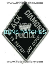 Black Diamond Police (Washington)
Thanks to BensPatchCollection.com for this scan.
