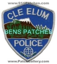 Cle Elum Police (Washington)
Thanks to BensPatchCollection.com for this scan.
Keywords: cleelum