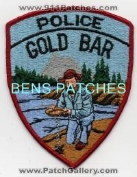 Gold Bar Police (Washington)
Thanks to BensPatchCollection.com for this scan.
