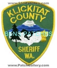 Klickitat County Sheriff (Washington)
Thanks to BensPatchCollection.com for this scan.
Keywords: wa.