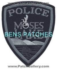 Moses Lake Police (Washington)
Thanks to BensPatchCollection.com for this scan.
