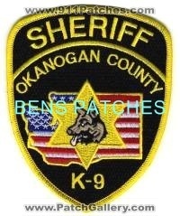 Okanogan County Sheriff K-9 (Washington)
Thanks to BensPatchCollection.com for this scan.
Keywords: k9