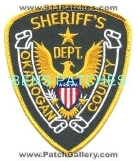 Okanogan County Sheriff's Department (Washington)
Thanks to BensPatchCollection.com for this scan.
Keywords: sheriffs dept.