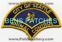 Seattle Police Animal Control (Washington)
Thanks to BensPatchCollection.com for this scan.
Keywords: city of