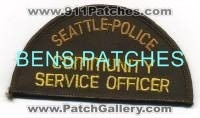 Seattle Police Community Service Officer (Washington)
Thanks to BensPatchCollection.com for this scan.
Keywords: cso