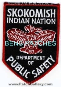 Skokomish Indian Nation Department of Public Safety (Washington)
Thanks to BensPatchCollection.com for this scan.
Keywords: dps