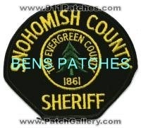 Snohomish County Sheriff (Washington)
Thanks to BensPatchCollection.com for this scan.
