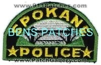 Spokane Police (Washington)
Thanks to BensPatchCollection.com for this scan.
