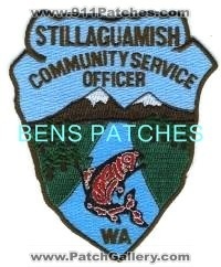 Stillaguamish Police Community Service Officer (Washington)
Thanks to BensPatchCollection.com for this scan.
