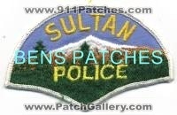 Sultan Police (Washington)
Thanks to BensPatchCollection.com for this scan.
