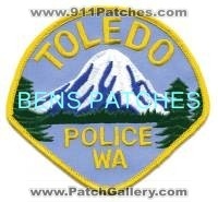 Toledo Police (Washington)
Thanks to BensPatchCollection.com for this scan.
