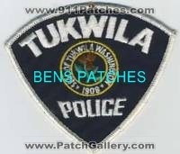 Tukwila Police (Washington)
Thanks to BensPatchCollection.com for this scan.
Keywords: city of