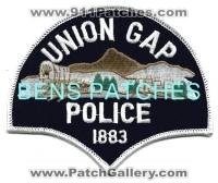 Union Gap Police (Washington)
Thanks to BensPatchCollection.com for this scan.
