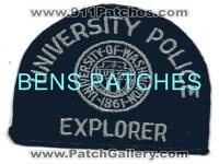 University of Washington Police Explorer (Washington)
Thanks to BensPatchCollection.com for this scan.

