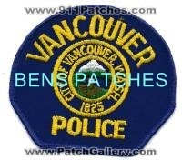 Vancouver Police (Washington)
Thanks to BensPatchCollection.com for this scan.
Keywords: city of wash.