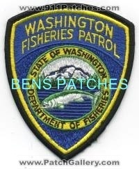 Washington Fisheries Patrol (Washington)
Thanks to BensPatchCollection.com for this scan.
Keywords: department of