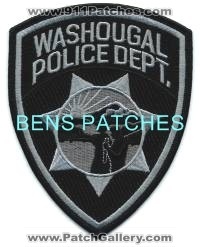 Washougal Police Department (Washington)
Thanks to BensPatchCollection.com for this scan.
Keywords: dept.