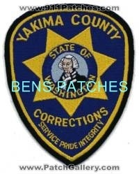Yakima County Sheriff Corrections (Washington)
Thanks to BensPatchCollection.com for this scan.
Keywords: doc