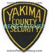 Yakima County Sheriff Security (Washington)
Thanks to BensPatchCollection.com for this scan.
