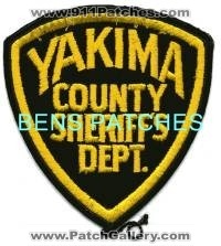 Yakima County Sheriffs Department (Washington)
Thanks to BensPatchCollection.com for this scan.
Keywords: dept.
