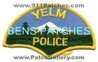 Yelm Police (Washington)
Thanks to BensPatchCollection.com for this scan.
