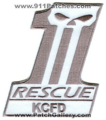 Kansas City Fire Department Rescue 1 Patch (Missouri)
Scan By: PatchGallery.com
Keywords: kcfd dept. company co. station