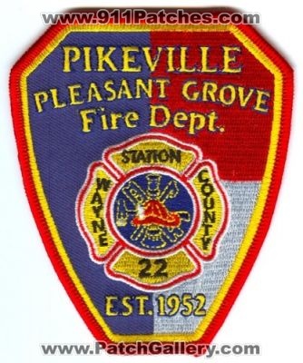Pikeville Pleasant Grove Fire Department Station 22 (North Carolina)
Scan By: PatchGallery.com
Keywords: dept. wayne county