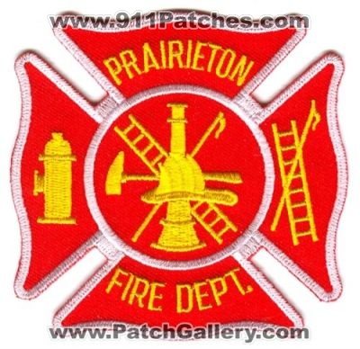 Prairieton Fire Department Patch (Indiana)
Scan By: PatchGallery.com
Keywords: dept.