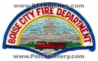Boise City Fire Department (Idaho)
Scan By: PatchGallery.com
Keywords: dept.