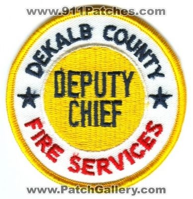 Dekalb County Fire Services Deputy Chief Patch (Georgia)
[b]Scan From: Our Collection[/b]
