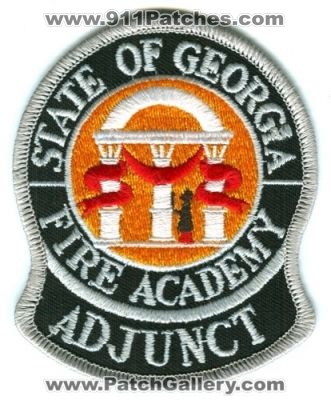 Georgia State Fire Academy Adjunct Patch (Georgia)
[b]Scan From: Our Collection[/b]
Keywords: of