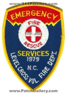Level Cross Volunteer Fire Department Emergency Services (North Carolina)
Scan By: PatchGallery.com
Keywords: vol. dept. rescue n.c.