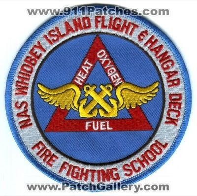 Naval Air Station Whidbey Island Flight And Hangar Deck Fire Fighting School Patch (Washington)
Scan By: PatchGallery.com
Keywords: nas & usn navy military