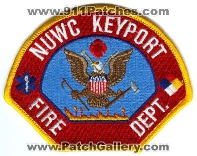 Naval Undersea Warfare Center NUWC Keyport Fire Department Patch (Washington)
Scan By: PatchGallery.com
Keywords: usn navy military dept.