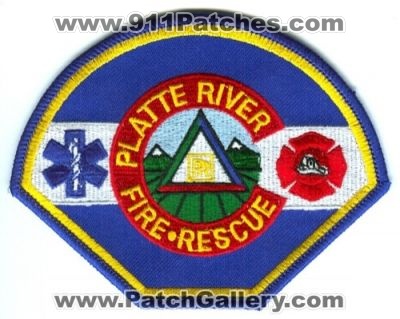 Platte River Fire Rescue Patch (Colorado)
[b]Scan From: Our Collection[/b]
